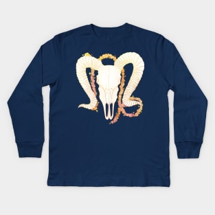 Capricorn - Full Colour Kids Long Sleeve T-Shirt